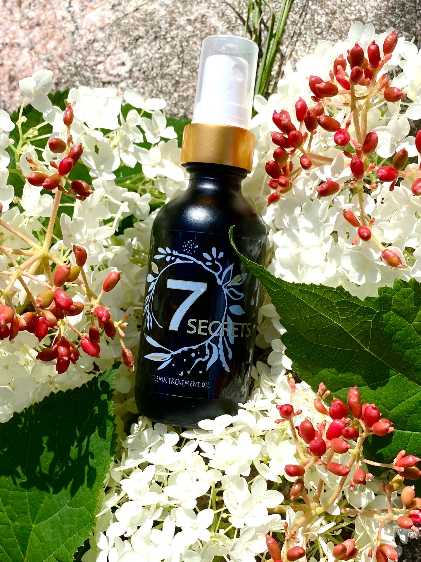 Eczema treatment oil